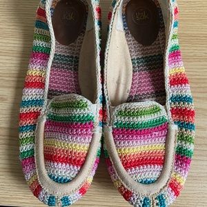 The Sak Moccasins Sz 7.5